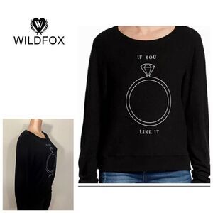 New. WILDFOX If You Like It baggy beach jumper. Medium Retails $98.